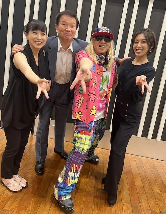 左から西村知美、森田健作、DJ KOO、酒井法子の画像