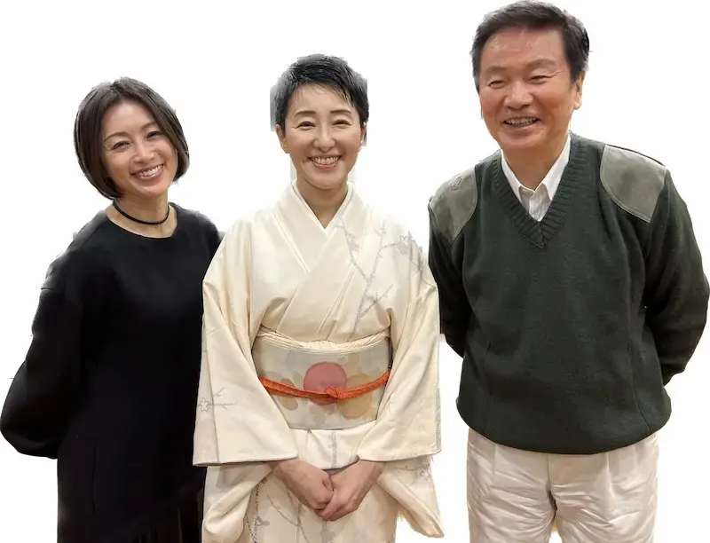 （左から）酒井法子、澤雪絵、森田健作の画像